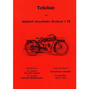 Schüttoff Motorrad Ersatzteilkatalog