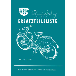 NSU Quickly Ersatzteilkatalog