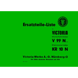 Victoria V99N und KR10N Ersatzteilkatalog