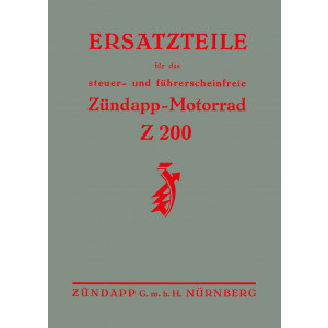 Zündapp Z200 Ersatzteilkatalog