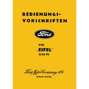 Ford Eifel Betriebsanleitung