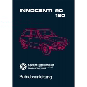 Innocenti 90 und 120 Betriebsanleitung