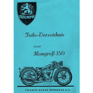Triumph Kongreß 350 Ersatzteilkatalog