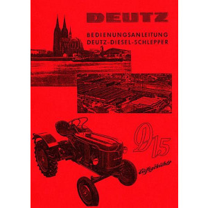 Deutz D15 Betriebsanleitung