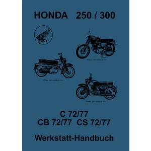 Honda C72 C77 CB72 CB77 CS72 CS77 Werkstatthandbuch