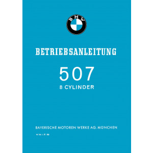 BMW 507 Betriebsanleitung