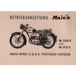 Maico M200S und M175/1 Betriebsanleitung