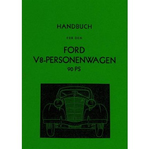 Ford V8 Personenwagen Betriebsanleitung