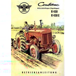 Hanomag Combitrac R450 und R450E Betriebsanleitung