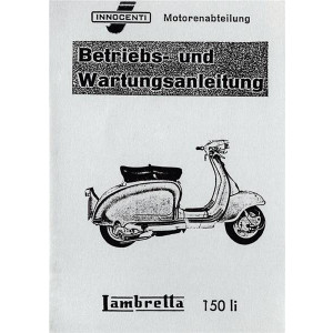 Innocenti Lambretta 150 LI Betrieb und Wartung