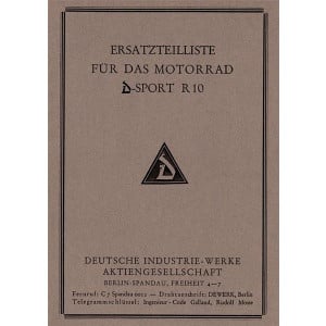 D-Rad R10 Sport Ersatzteilkatalog