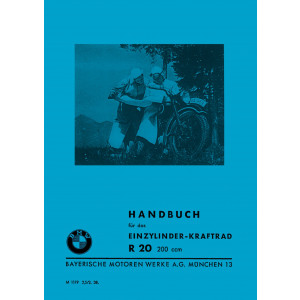 BMW R20 Betriebsanleitung