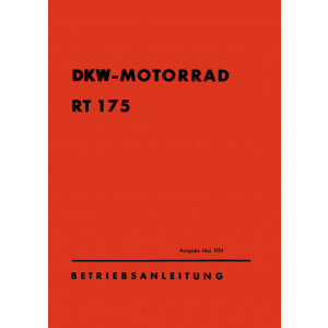 DKW RT175 Betriebsanleitung