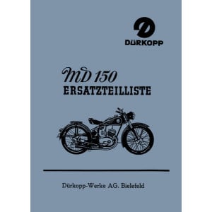 Dürkopp MD150 Ersatzteilkatalog