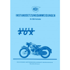 NSU Superfox Reparaturanleitung