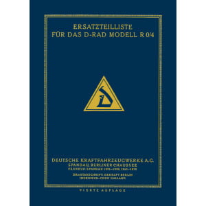 D-Rad R0/4 Ersatzteilkatalog