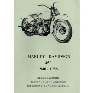 Harley-Davidson Modelle 1940 bis 1958 Betriebsanleitung