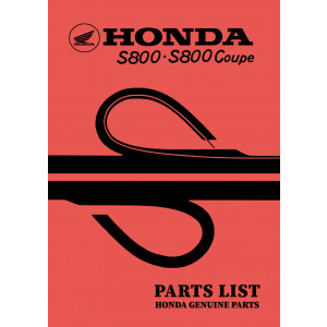 Honda S 800 Coupé und Cabrio Parts List