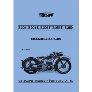 Triumph B204 B204E B204F B254F B350 Ersatzteilkatalog