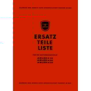 Adler M150 M200 M250 Ersatzteilkatalog