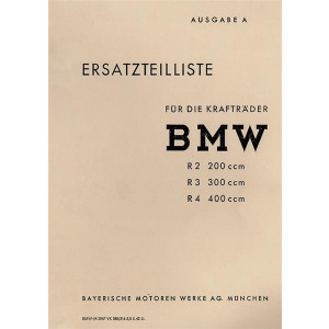BMW R2 R3 R4 Ersatzteilkatalog
