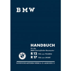 BMW R12 und R17 Betriebsanleitung