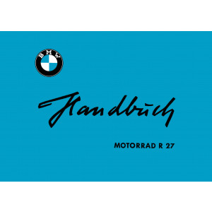 BMW R27 Betriebsanleitung