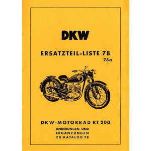 DKW RT200 Ersatzteilkatalog
