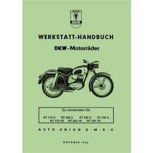 DKW RT175 RT200 RT250 RT350 Werkstatt-Handbuch