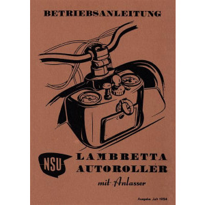 NSU Lambretta 125 Betriebsanleitung
