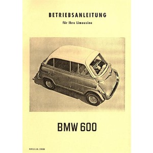 BMW 600 Bedienungsanleitung