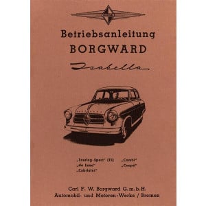 Borgward Isabella Betriebsanleitung