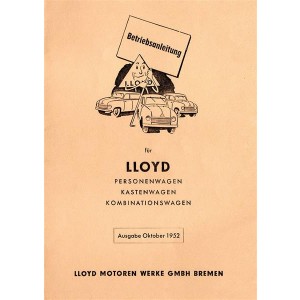 Lloyd LP300 LL300 LS300 LK300 Bedienungsanleitung