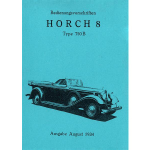 Horch 8 Bedienungsanleitung