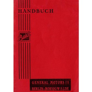 Buick Modelle 1934 Bedienungsanleitung