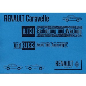Renault Caravelle Betriebsanleitung