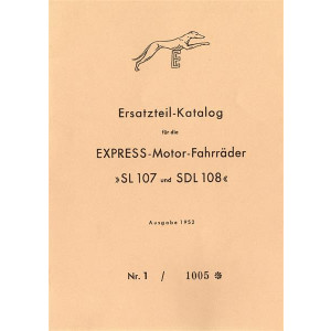 Express SL107 und SDL108 Ersatzteilkatalog