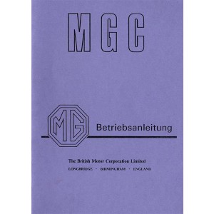 MG C Betriebsanleitung