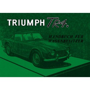 Triumph TR4 Betriebsanleitung