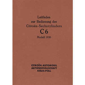 Citroen C6 Betriebsanleitung