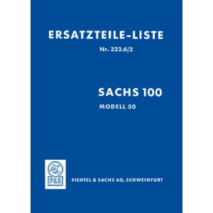 Sachs 100 Modell 50 Ersatzteilkatalog