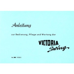 Victoria Swing Betriebsanleitung