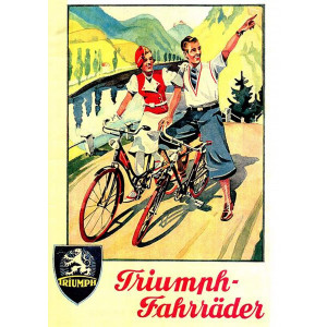 Triumph Fahrräder Modelle um 1934 Ersatzteilkatalog