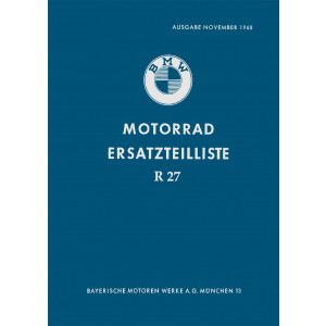 BMW R27 Ersatzteilkatalog