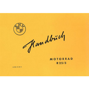 BMW R25/3 Betriebsanleitung