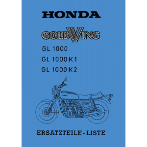 Honda Goldwing GL1000 GL1000K1 GL1000K2 Ersatzteilliste