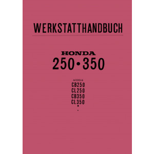 Honda CB250 CB350 CL250 CL350 Werkstatthandbuch