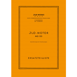ILO MG 150 mit Flachkolben Ersatzteilkatalog