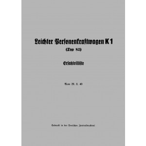 VW Typ 82 K1 Ersatzteilkatalog