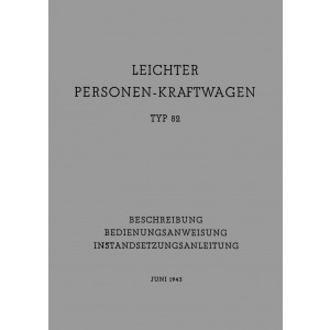 VW Typ 82 K1 Betriebsanleitung und Reparaturanleitung